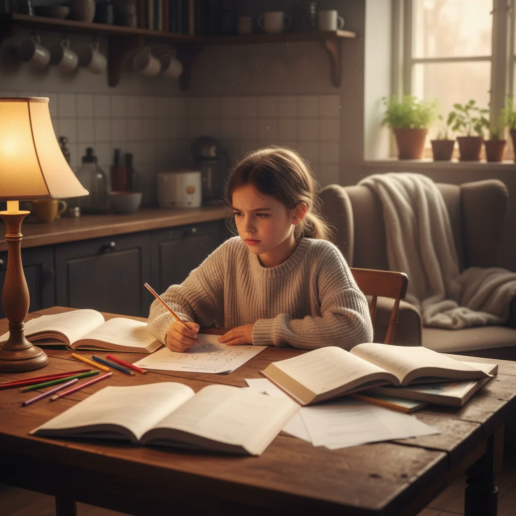 My ADHD Daughter Won't Let Me Leave the Room During Homework — The Scaffolding Trap I Accidentally Built