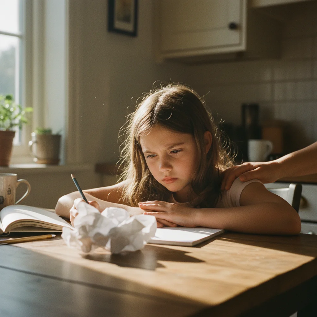 My ADHD Child Is Terrified of Making Mistakes — The Perfectionism Nobody Expects in a 'Chaotic' Kid