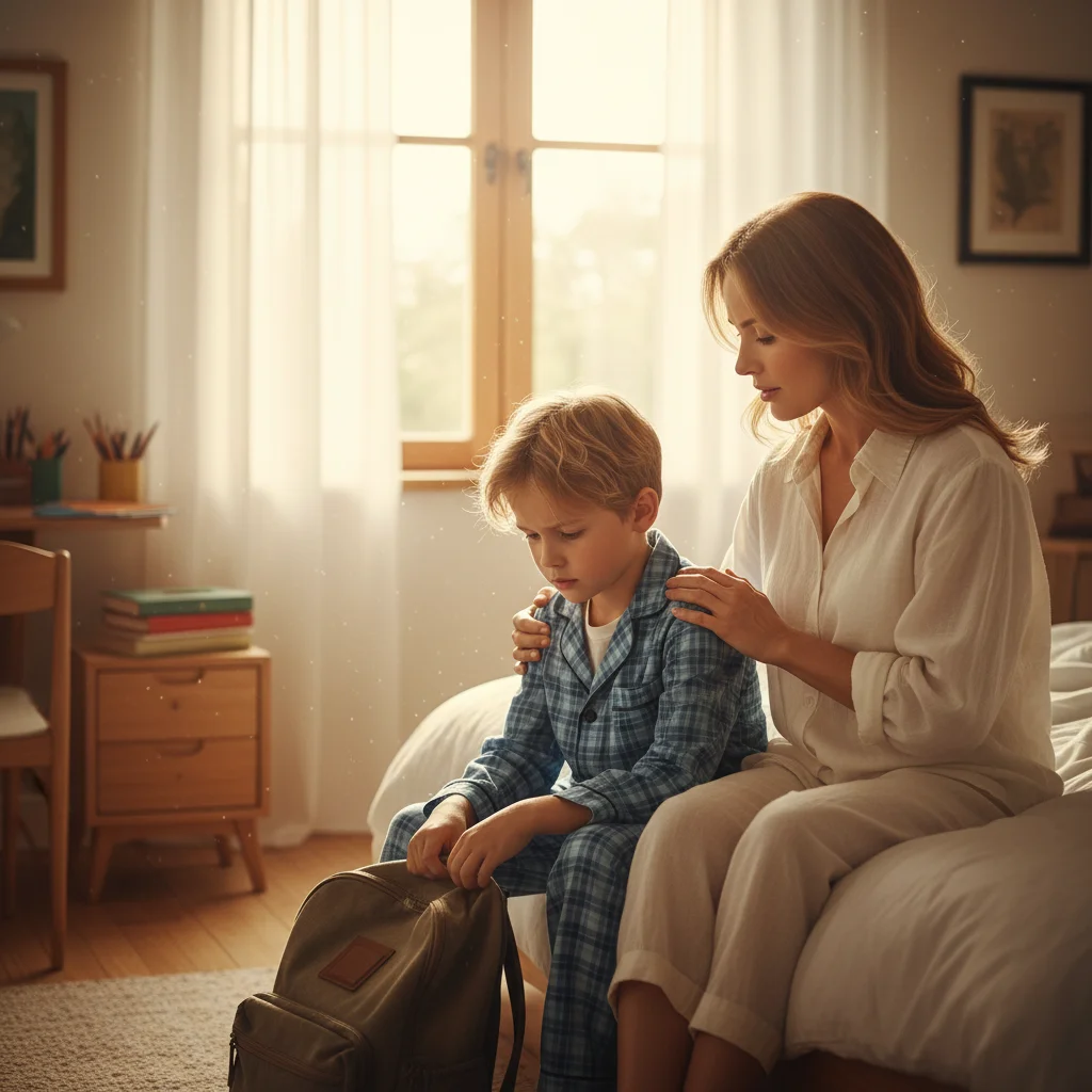 My ADHD Child Gets Physically Sick Before Tests — The Anxiety-ADHD Connection Nobody Talks About