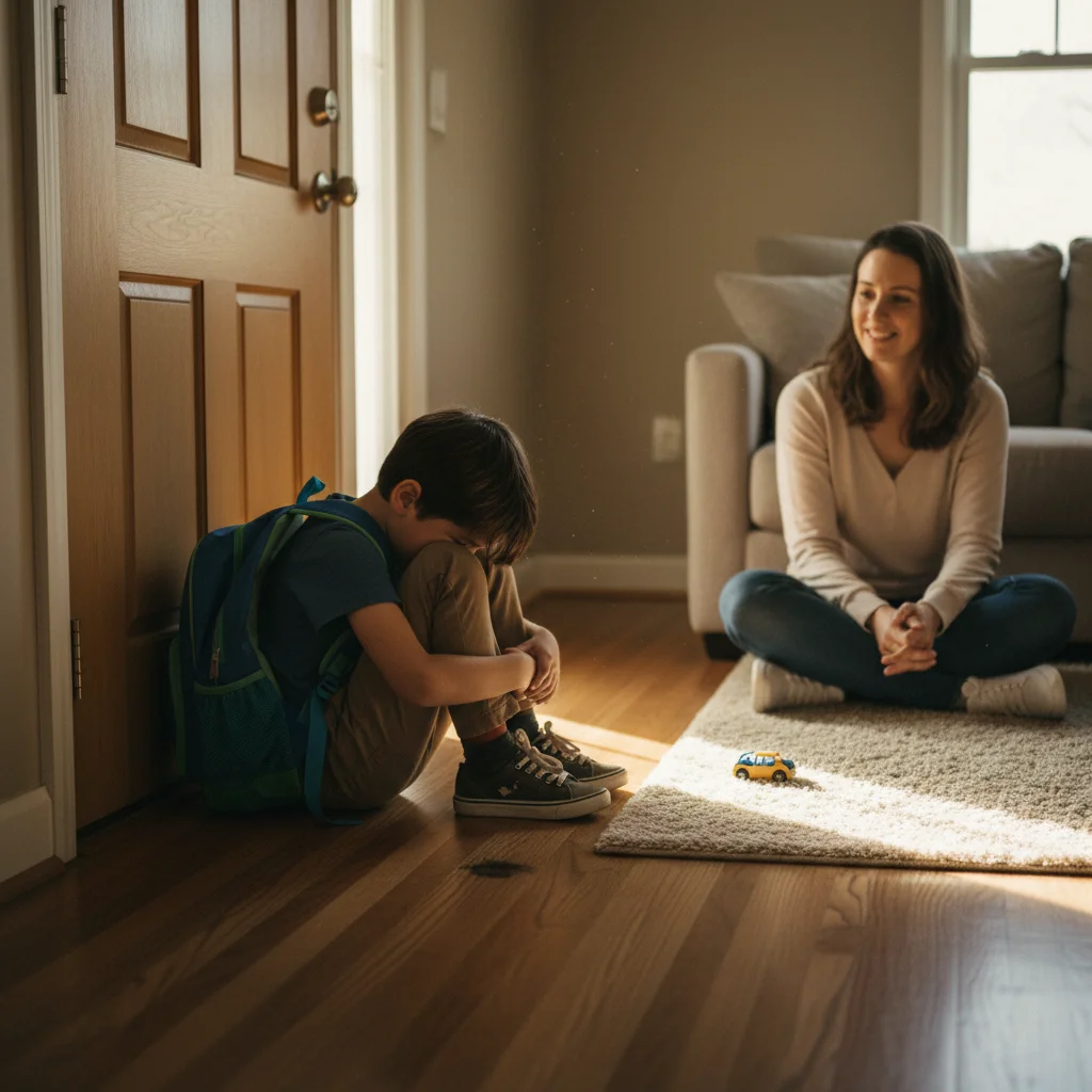 My ADHD Son Comes Home From School Every Day and Completely Falls Apart — Here's the Shutdown Script That Helped