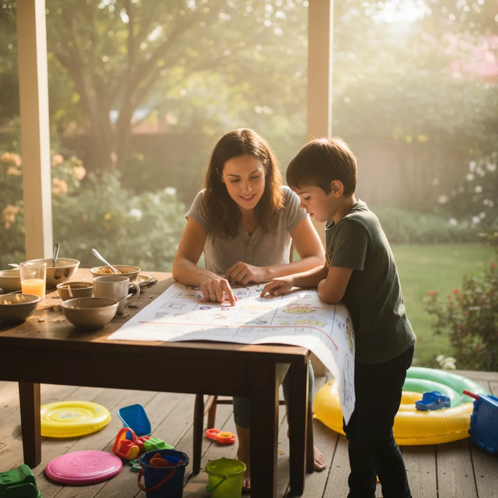 My ADHD Child's Summer Schedule Fell Apart by Day 3 — The Flexible Routine That Actually Survived July