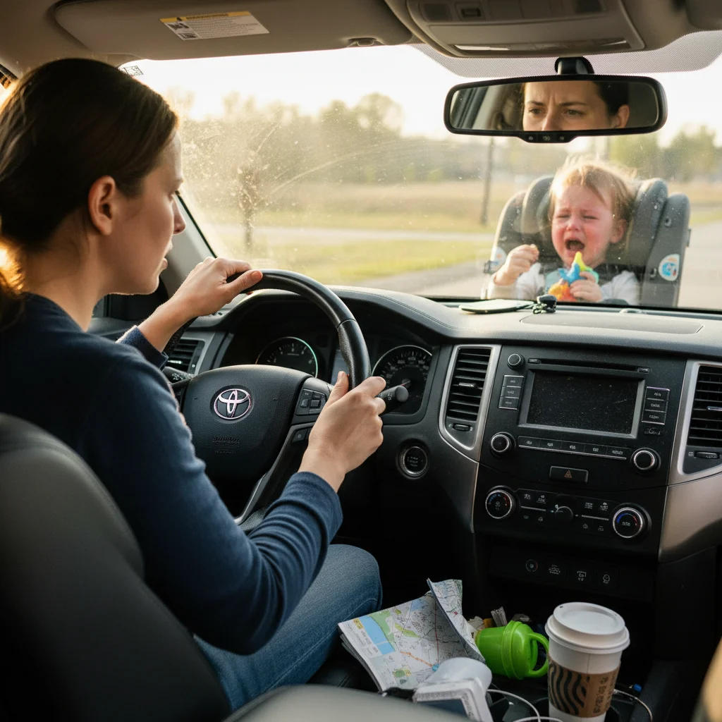 ADHD Child Gets Violent During Car Rides — The Sensory Overload Trigger That Makes Driving Impossible