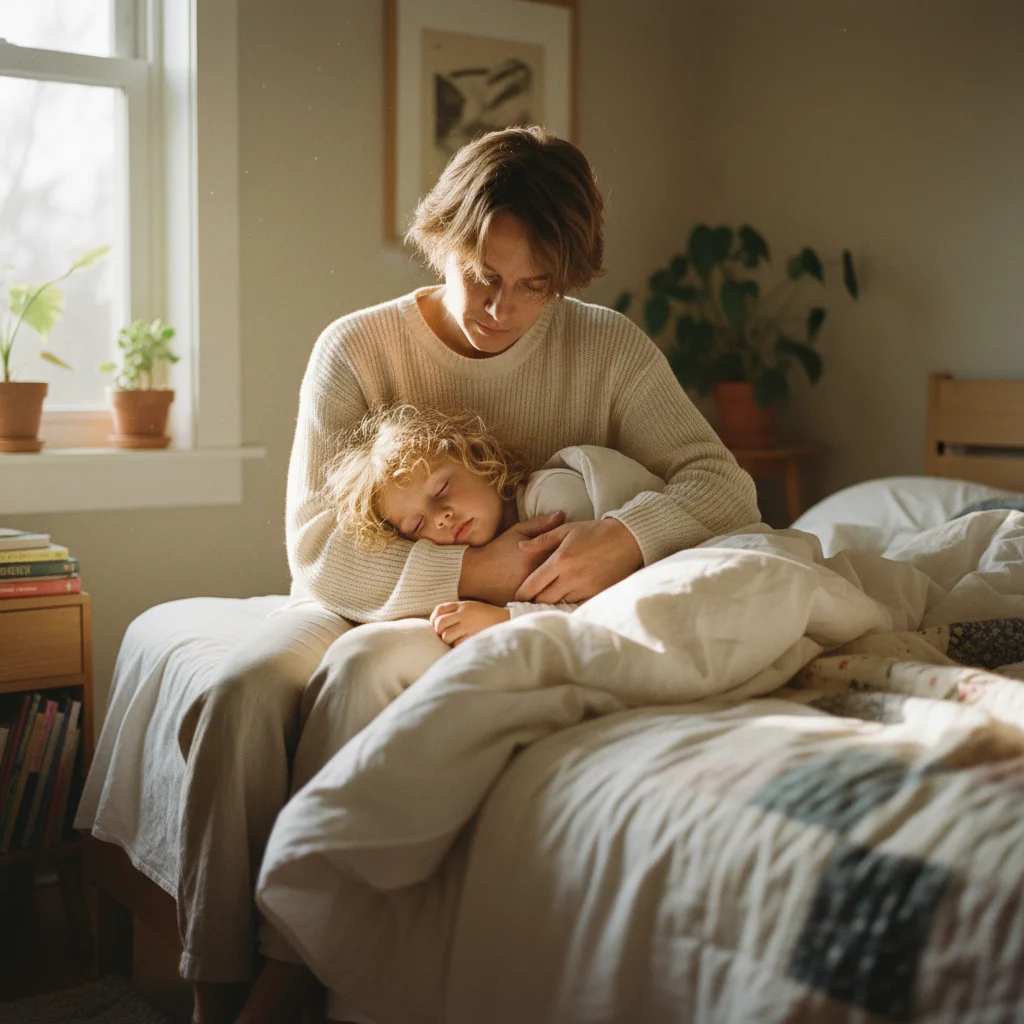 My ADHD Son Wakes Up Crying Every Morning — The Sleep Cycle Disruption That's Making Everything Worse