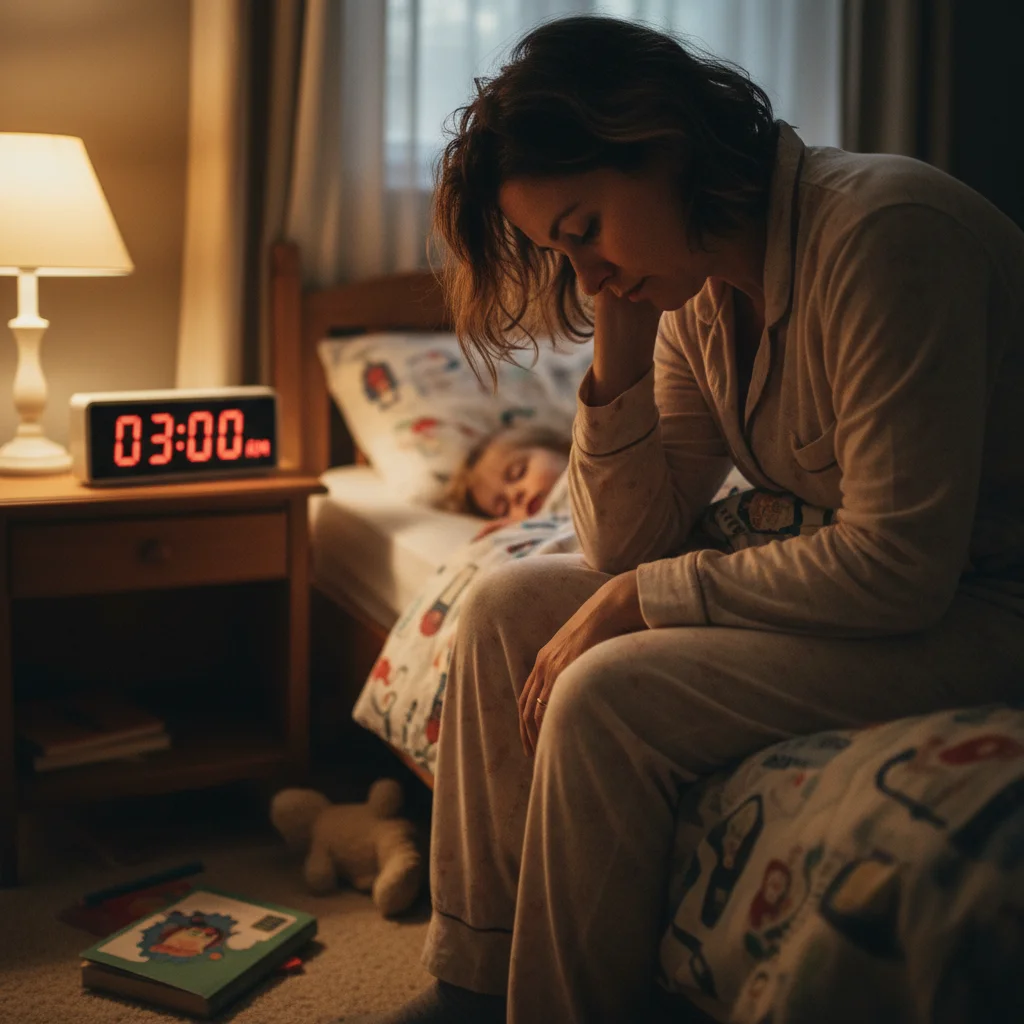 My ADHD Child Started Waking Up at 3 AM — The Sleep-Wake Cycle Disruption That's Making Everything Worse